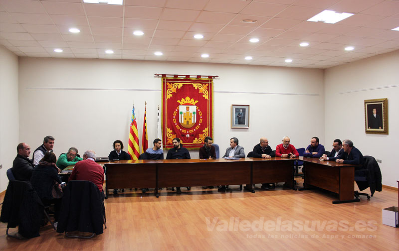 Reunión alcaldes comarca uva