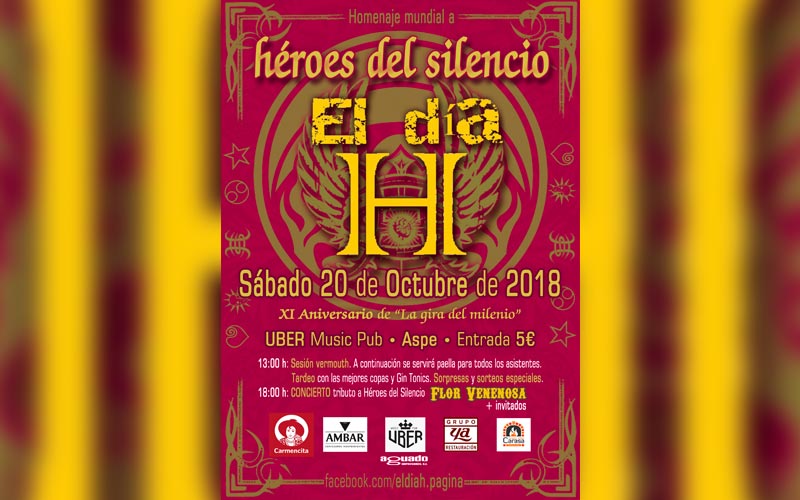 Aspe Los Fans De Heroes Del Silencio Vuelven A Reunirse Para Celebrar El Dia H Valle De Las Uvas Aspe Noticias