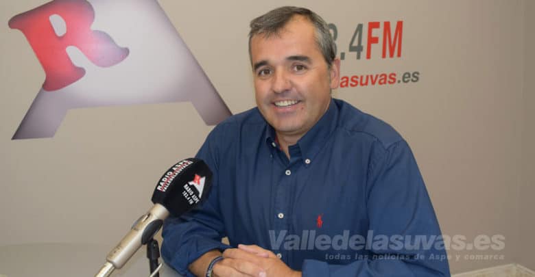 Antonio Puerto, en Radio Aspe