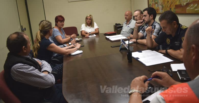 Reunión del operativo de emergencia en Petrer