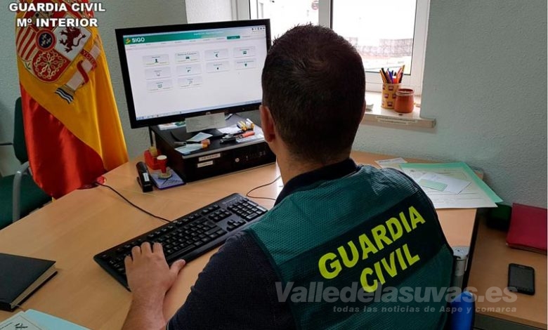 Guardia Civil detención estafa en Novelda