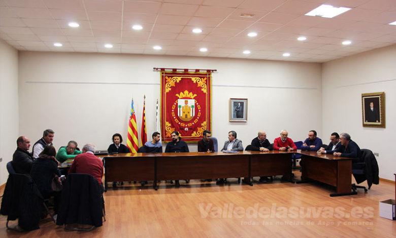 Reunión alcaldes comarca uva