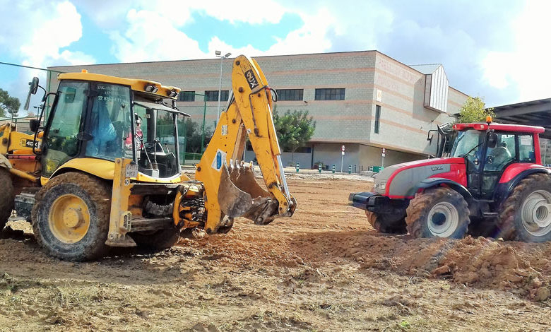 Nuevo aparcamiento pabellón