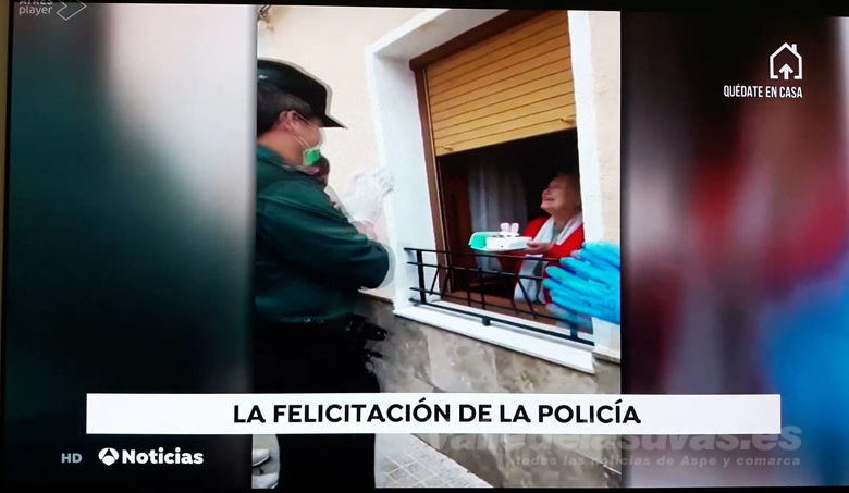 vecina Aspe 90 años