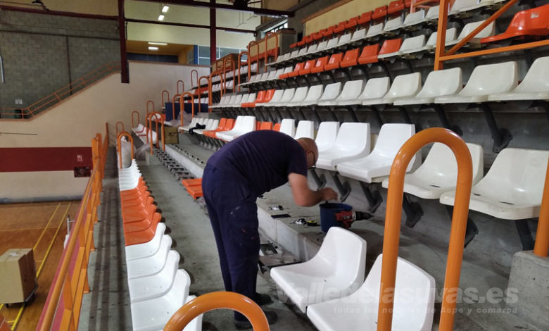 Pabellón Deportivo gradas