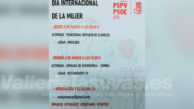 PSOE Aspe Día Mujer