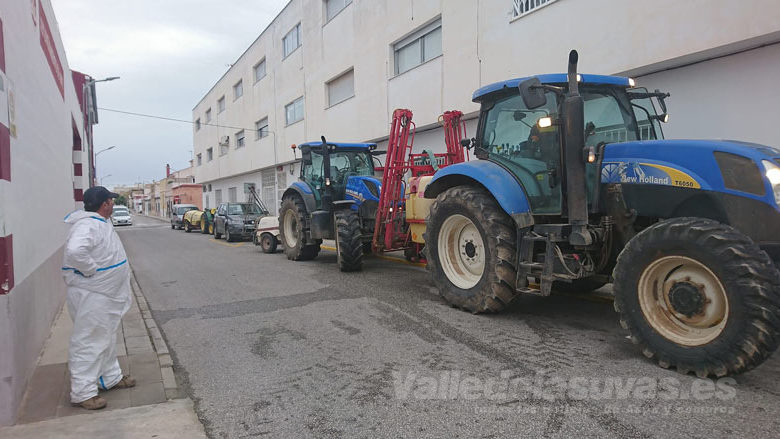 desinfección calles