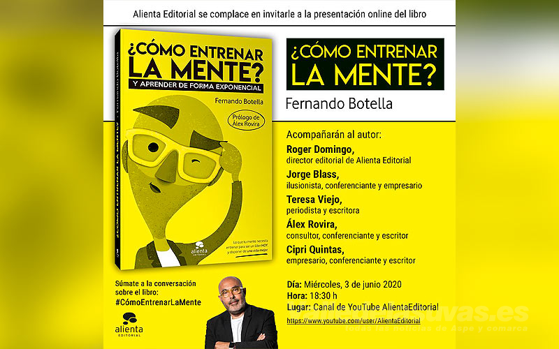 Aspe: El aspense Fernando Botella presenta su nuevo libro en ...