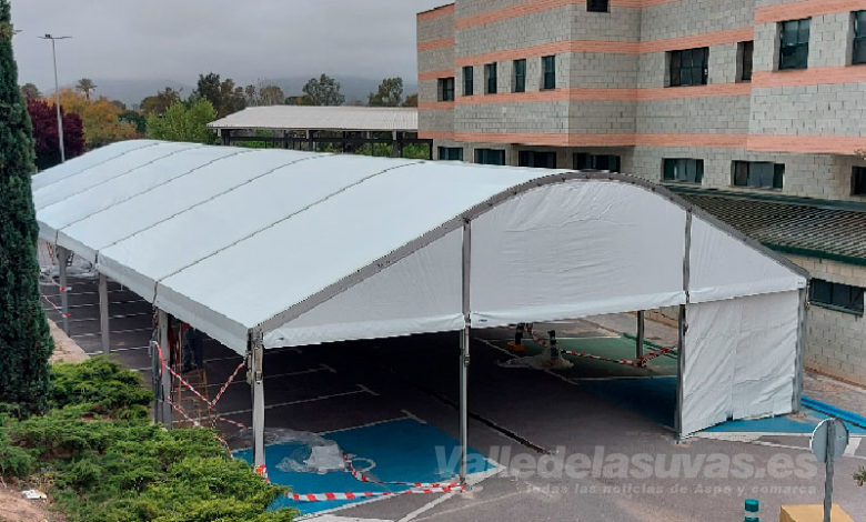 Hospital Campaña Vacunación Aspe