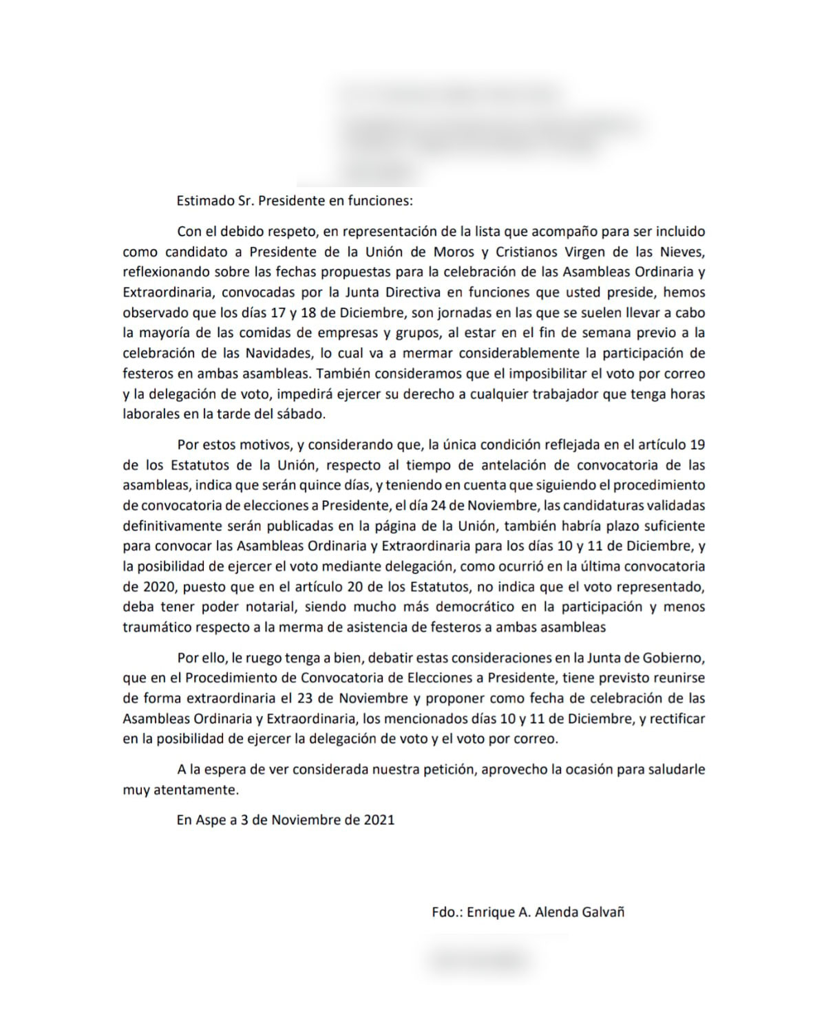 Carta Enrique Alenda 