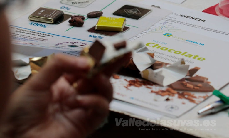 Cata de chocolate en Aspe