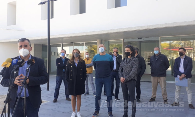 Recepción de las obras de la nueva Biblioteca Municipal y el Centro Cultural de Aspe