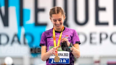 Andrea Rodríguez Campeona de España Sub 20 en 800 metros
