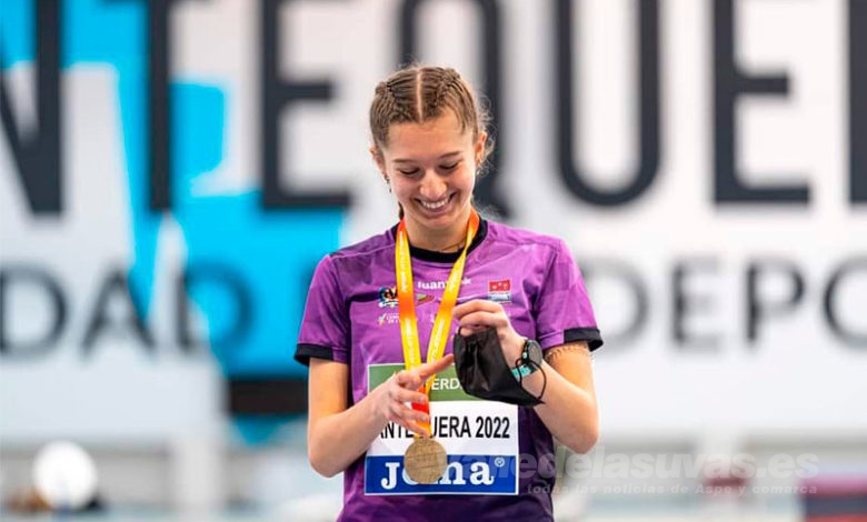 Andrea Rodríguez Campeona de España Sub 20 en 800 metros