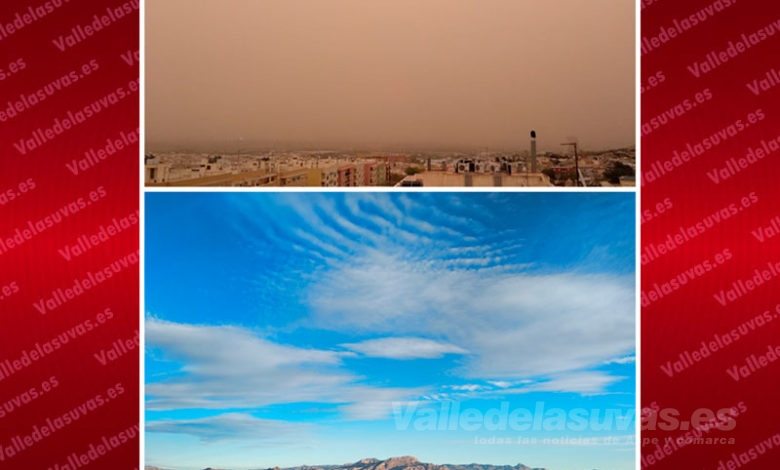 Misma perspectiva con y sin calima