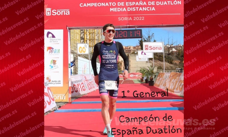 Pedro de la Torre, Campeón de España Duatlón GGEE