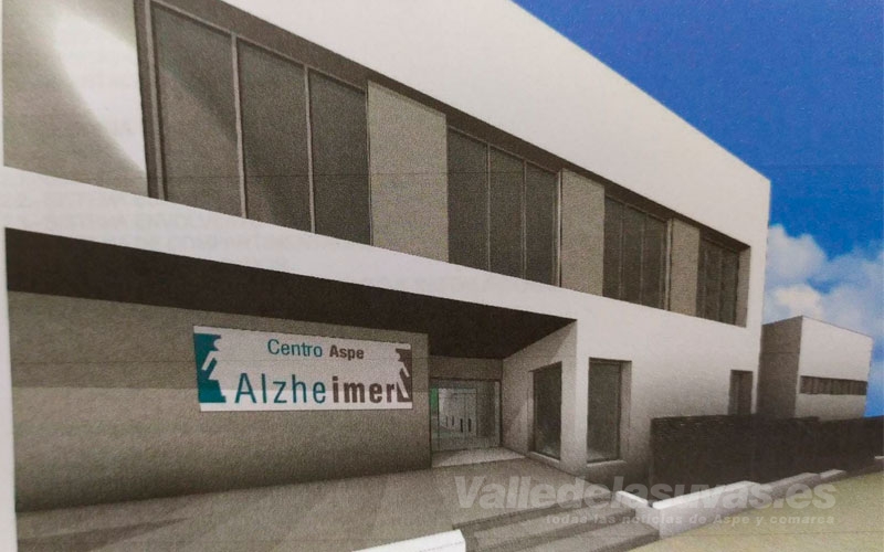 Imagen del futuro Centro de Alzheimer de Aspe