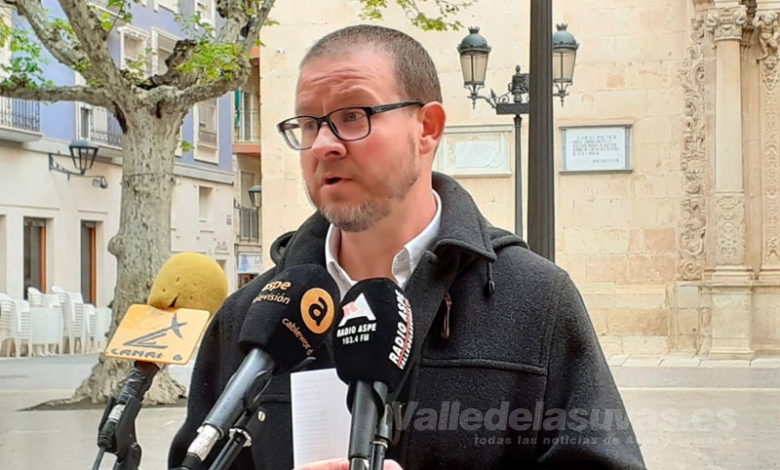 Sergio Puerto, portavoz del PP de Aspe