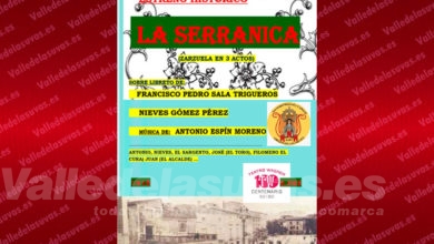 Cartel de la Zarzuela "La Serranica"