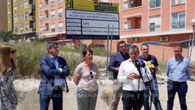 Visita del diputado provincial de Infraestructuras