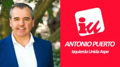 Antonio Puerto. Izquierda Unida Aspe