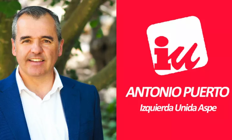 Antonio Puerto. Izquierda Unida Aspe