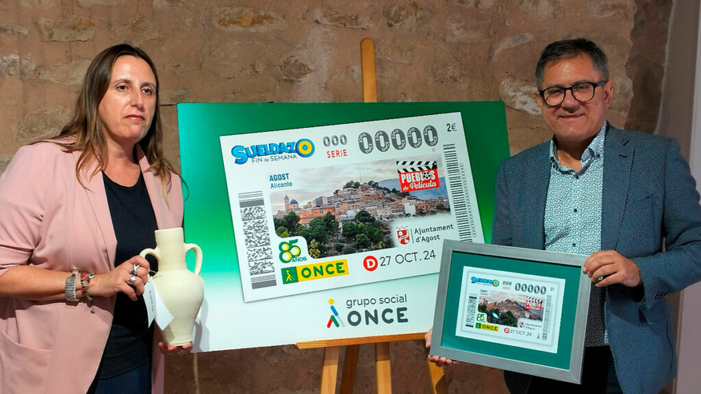 #Agost imagen de 5,5 millones de cupones de la ONCE, en la serie ...